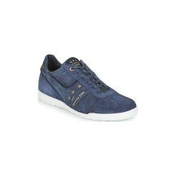 Buty Pantofola d'Oro COVERCIANO SUEDE. Niebieskie trampki męskie Pantofola d`Oro, bez wzorów, bez zapięcia. Za 463,20 zł.
