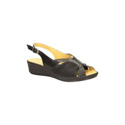 Sandały Espinto SANDAŁY S-139. Niebieskie sandały damskie marki BOSS Casual, m. Za 99,99 zł.