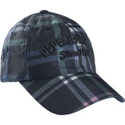 Czapka z daszkiem Pepe Jeans. Czapki damskie Pepe Jeans, bez wzorów, z jeansu. Za 59,00 zł.