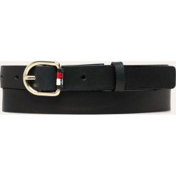 Tommy Hilfiger - Pasek skórzany. Niebieskie paski damskie TOMMY HILFIGER, w paski, ze skóry. W wyprzedaży za 139,90 zł.