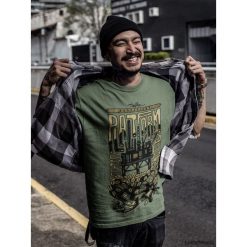 T - shirt COFFEE Platform. Czarne t-shirty męskie Pakamera, m, bez wzorów, z bawełny, bez kołnierzyka. Za 95,00 zł.