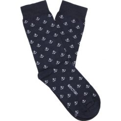 Skarpety anchor granatowy. Niebieskie skarpetki męskie Recman. Za 19,00 zł.