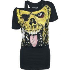 Gothicana by EMP Got My Mind Set On You Koszulka damska czarny. Czarne t-shirty damskie marki Gothicana by EMP, s, z nadrukiem. Za 69,90 zł.