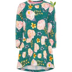 Sukienka "Kuni" w kolorze zielonym. Zielone sukienki niemowlęce name it girls, bez wzorów, z bawełny, bez rękawów, midi. W wyprzedaży za 39,95 zł.