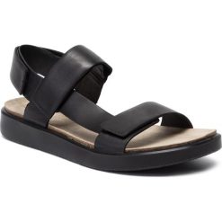 Sandały ECCO - Corksphere Sandal 27181401001 Black. Czarne klapki męskie ecco, ze skóry, bez zapięcia. W wyprzedaży za 339,00 zł.
