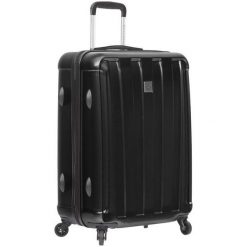 Sirocco walizka T-1162/3-L, czarna. Czarne walizki Sirocco, bez wzorów, sportowe. Za 399,00 zł.