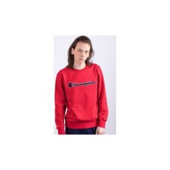Champion Bluza męska Crewneck Sweatshirt czerwona r. L (212942-RS010). Czerwone bluzy męskie Champion, m, bez wzorów, sportowe, bez kołnierzyka, bez rękawów, bez kaptura. Za 271,41 zł.