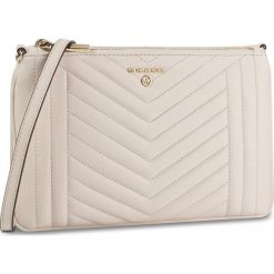 Torebka MICHAEL MICHAEL KORS - Jet Set Charm 32H9LT9C9T Lt Cream. Brązowe listonoszki damskie MICHAEL Michael Kors, bez wzorów, ze skóry, eleganckie, bez dodatków. Za 969,00 zł.