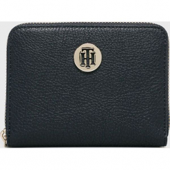 Tommy Hilfiger - Portfel. Czarne portfele damskie TOMMY HILFIGER, z materiału. Za 269,90 zł.