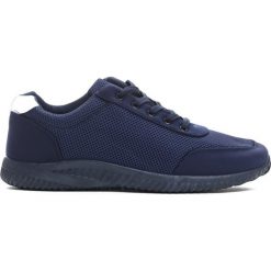 Buty sportowe męskie: Granatowe Buty Sportowe Trot Off