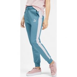 Puma Classics T7 Spodnie dresowe Niebieski. Niebieskie spodnie damskie Puma, s, z bawełny. Za 212,95 zł.