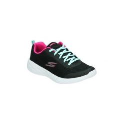 Buty Skechers 82006L-BKMT. Czarne trampki i tenisówki damskie Skechers, bez wzorów, bez zapięcia. Za 175,72 zł.