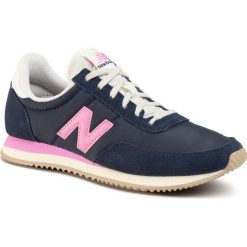 Sneakersy NEW BALANCE - WL720BB Granatowy. Niebieskie półbuty damskie New Balance, z zamszu. W wyprzedaży za 209,00 zł.