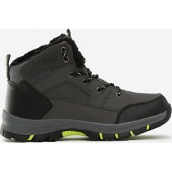 Szare Trapery Topcore. Szare buty sportowe męskie Born2be, na sznurówki. Za 179,99 zł.