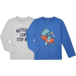 T-shirty chłopięce: T-shirt z długim rękawem 3-12 lat (zestaw 2 szt.)