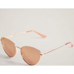 Mango - Okulary Dallas. Żółte okulary przeciwsłoneczne damskie Mango. W wyprzedaży za 49,90 zł.