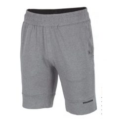 4f Spodenki męskie H4L18-SKMF007 jasnoszare r. M. Szare spodenki sportowe męskie 4f, sportowe. Za 67,50 zł.