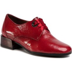 Półbuty HISPANITAS - Diana HI99215 Scarlett. Czerwone półbuty damskie Hispanitas, bez wzorów, ze skóry, eleganckie, bez obcasa, na obcasie, bez zapięcia. Za 479,00 zł.