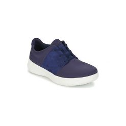 Buty FitFlop SPORTYPOP X SNEAKER. Niebieskie trampki i tenisówki damskie marki FitFlop, bez wzorów, bez zapięcia. Za 279,20 zł.