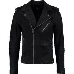 Tigha CURT Kurtka jeansowa black. Czarne kurtki męskie jeansowe marki Tigha, m. W wyprzedaży za 775,20 zł.