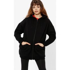 Confront Bluza Nonsense Hoody , czarny, rozmiar M. Czarne bluzy damskie Confront, s, z haftami, z bawełny, bez rękawów, z kapturem. W wyprzedaży za 79,99 zł.
