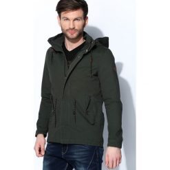 Ciemnozielona Kurtka Windy Type. Czarne kurtki męskie Born2be, xl, bez wzorów. Za 199,99 zł.