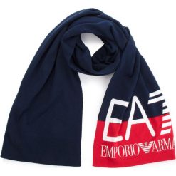 Szal EA7 Emporio Armani 285568 8A311 54035. Niebieskie szaliki męskie EA7 Emporio Armani, bez wzorów. W wyprzedaży za 189,00 zł.