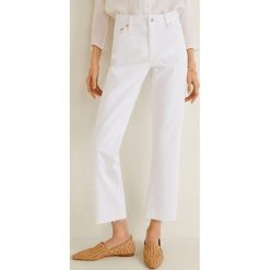 Mango - Jeansy Sayana. Białe jeansy damskie Mango. Za 139,90 zł.