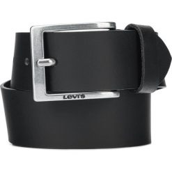 Levi's® Wilton Pasek Czarny. Czarne paski męskie w paski, ze skóry. Za 430,95 zł.