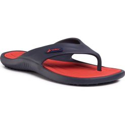 Japonki RIDER - Cape XIII Ad 82818 Blue/Red 20698. Niebieskie klapki męskie Rider, z tworzywa sztucznego, bez zapięcia. W wyprzedaży za 89,00 zł.