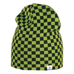 Czapki męskie: Viking Czapka męska regular czarno-zielona (2108326UNI)