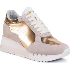 Sneakersy BLAUER - S0CHARLOTTE04/LAM Gold. Żółte półbuty damskie Blauer, ze skóry. Za 569,00 zł.