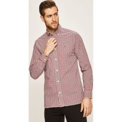 Tommy Hilfiger - Koszula. Czerwone koszule męskie TOMMY HILFIGER, s, bez wzorów, z elastanu, casualowe, button down, z długim rękawem. Za 399,90 zł.