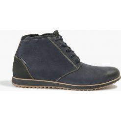 Kozaki czarne Geno. Niebieskie buty zimowe męskie Badura. Za 319,99 zł.