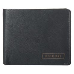 Rip Curl Portfel Męski Czarny Laser Rfid 2 In 1. Czarne portfele męskie Rip Curl, bez wzorów. Za 217,00 zł.