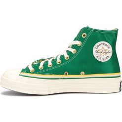 Converse Chuck 70 Trampki Zielony. Zielone trampki męskie Converse, bez wzorów, z materiału, bez zapięcia. Za 447,95 zł.