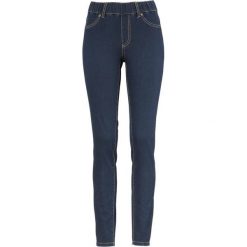 Happy Holly Dżinsowe legginsy Elwira dark denim female niebieski 50L. Niebieskie spodnie damskie Happy Holly, l, z denimu, z standardowym stanem. Za 119,00 zł.