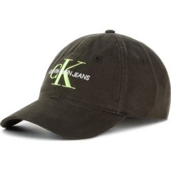 Czapka z daszkiem CALVIN KLEIN JEANS - Monogram Cap M K50K504870 328. Zielone czapki męskie Calvin Klein Jeans, bez wzorów, z bawełny. W wyprzedaży za 129,00 zł.