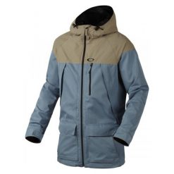 Kurtki narciarskie męskie: Oakley Kurtka Snowboardowa Silver Fox Bzs Jacket Blue Mirage S