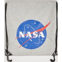 Plecak worek NASA - Jasny szary. Szare plecaki damskie Sinsay, bez wzorów. Za 39,99 zł.