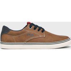 S. Oliver - Buty. Brązowe buty sportowe męskie marki S.Oliver, z gumy, na sznurówki. Za 189,90 zł.