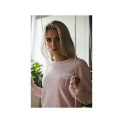Bluza TGND Powder Pink. Różowe bluzy damskie marki Harp Team, m, z nadrukiem, z bawełny, bez rękawów, bez kaptura. Za 149,00 zł.