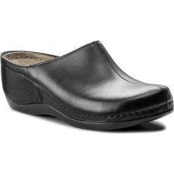 Klapki BERKEMANN - Jada 01753 Schwarz 903. Czarne klapki damskie Berkemann, ze skóry. Za 389,00 zł.