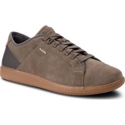 Sneakersy GEOX - U Keilan D U844DD 022V2 CQ69A Taupe/Anthracite. Pomarańczowe sneakersy męskie Geox, na co dzień, bez wzorów, z zamszu, eleganckie, bez zapięcia. W wyprzedaży za 289,00 zł.