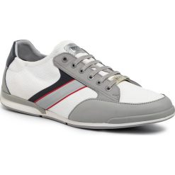 Sneakersy BOSS - Saturn 50428244 10226291 01 Open White 120. Szare sneakersy męskie Boss, bez wzorów, ze skóry ekologicznej, bez zapięcia. W wyprzedaży za 669,00 zł.