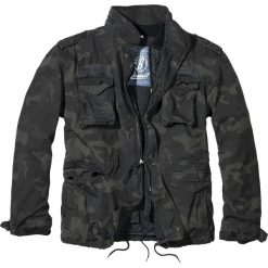 Brandit M65 Giant Kurtka zimowa kamuflaż (Dark Camo). Zielone kurtki męskie marki Brandit, na zimę, m, z aplikacjami, z bawełny, klasyczne. Za 284,90 zł.
