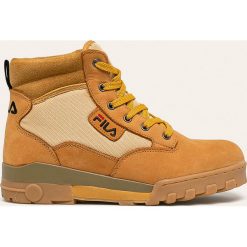 Fila - Buty Grunge II Mid. Brązowe sneakersy męskie Fila, na sznurówki. W wyprzedaży za 359,90 zł.