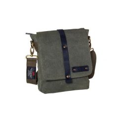 Bawełniana torba na ramię unisex 2JUS by DAAG Zone 2 oliwka - oliwkowy. Zielone torby męskie skórzane daag, bez wzorów, z bawełny, na ramię. Za 87,99 zł.