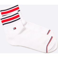 Tommy Hilfiger - Skarpety (2 pack). Niebieskie skarpetki męskie TOMMY HILFIGER, bez wzorów, z elastanu. Za 49,90 zł.
