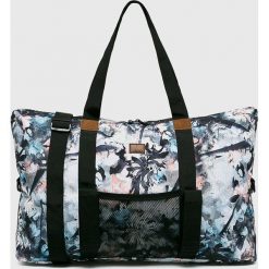 Roxy - Torba. Szare torebki klasyczne damskie Roxy, w paski, z materiału. W wyprzedaży za 169,90 zł.